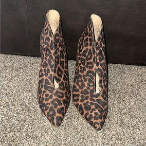 Jessica Simpson Leopard Print Heels